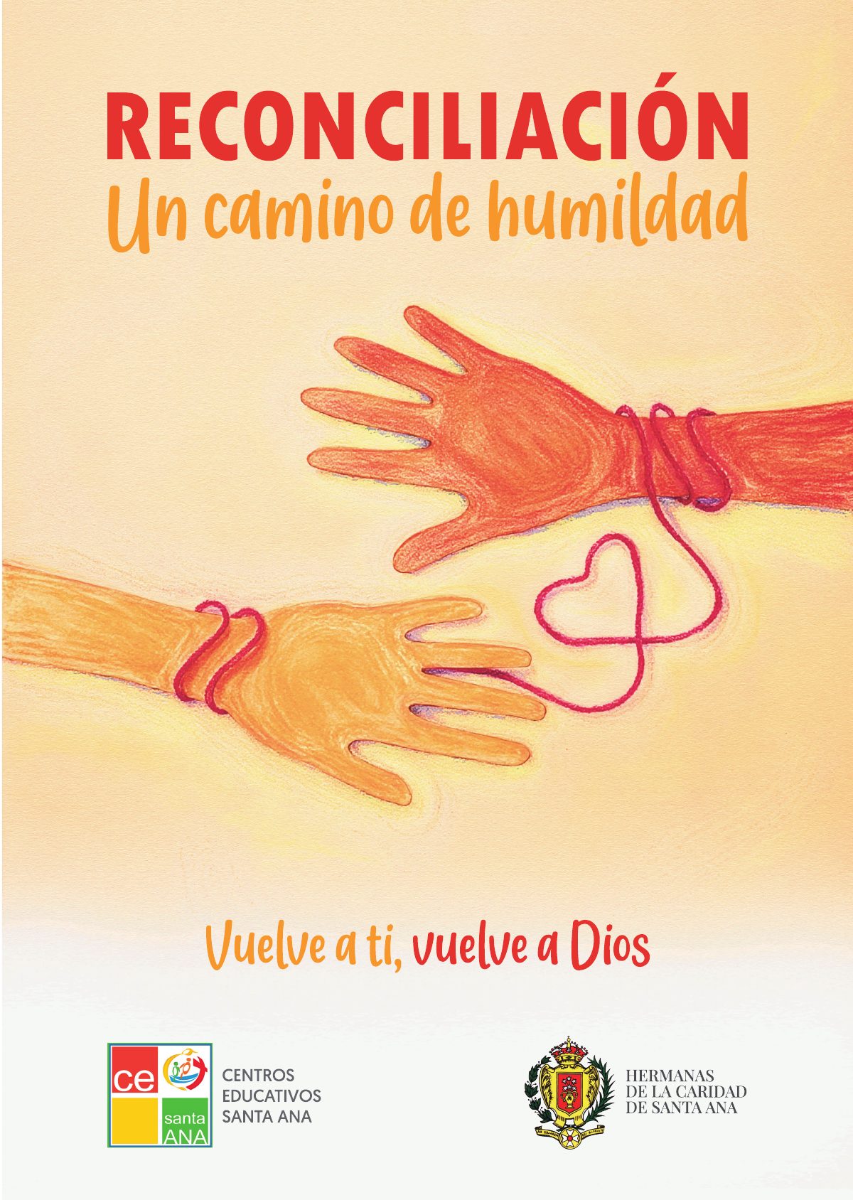 Cartel del lema 2026-2027: Reconciliación, un camino de humildad. Vuelve a ti, vuelve a Dios